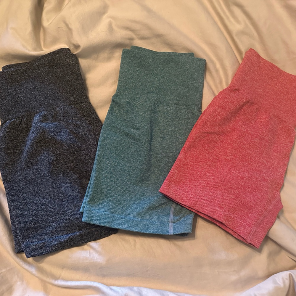 Set of Three Legging Shorts